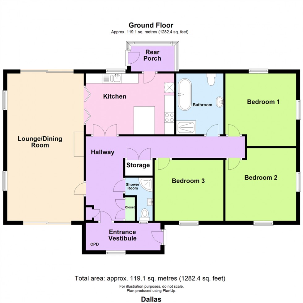 Floorplan for Dallas, Portfield Gate, SA62 3LS