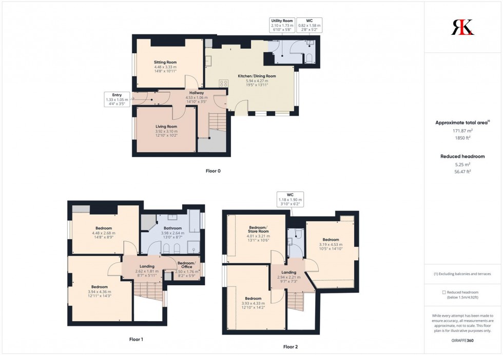Floorplan for 20 Goat Street, Haverfordwest SA61 1PX