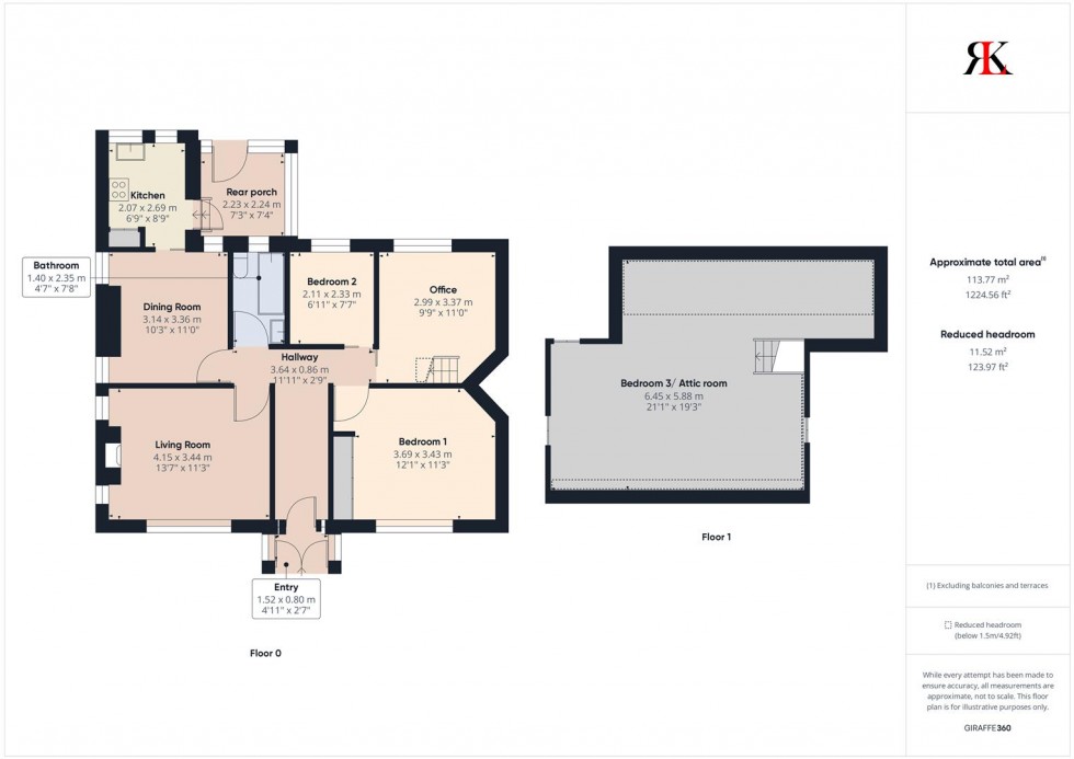 Floorplan for 100 Haven Road, Haverfordwest