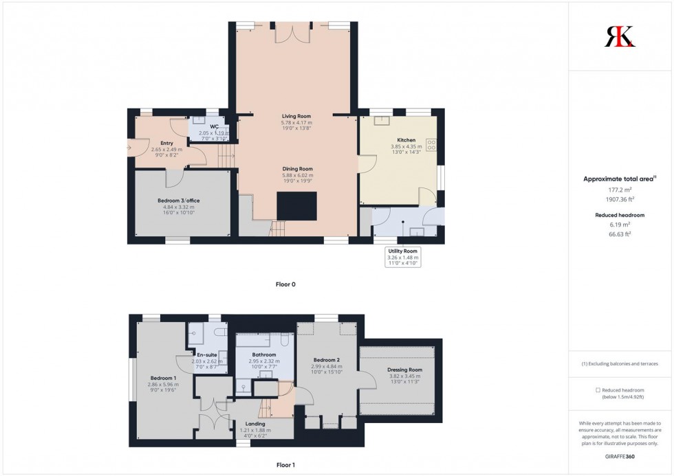 Floorplan for Spindles, Lawrenny SA68 0PW