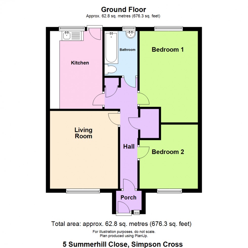 Floorplan for 5 Summerhill Close, Simpson Cross