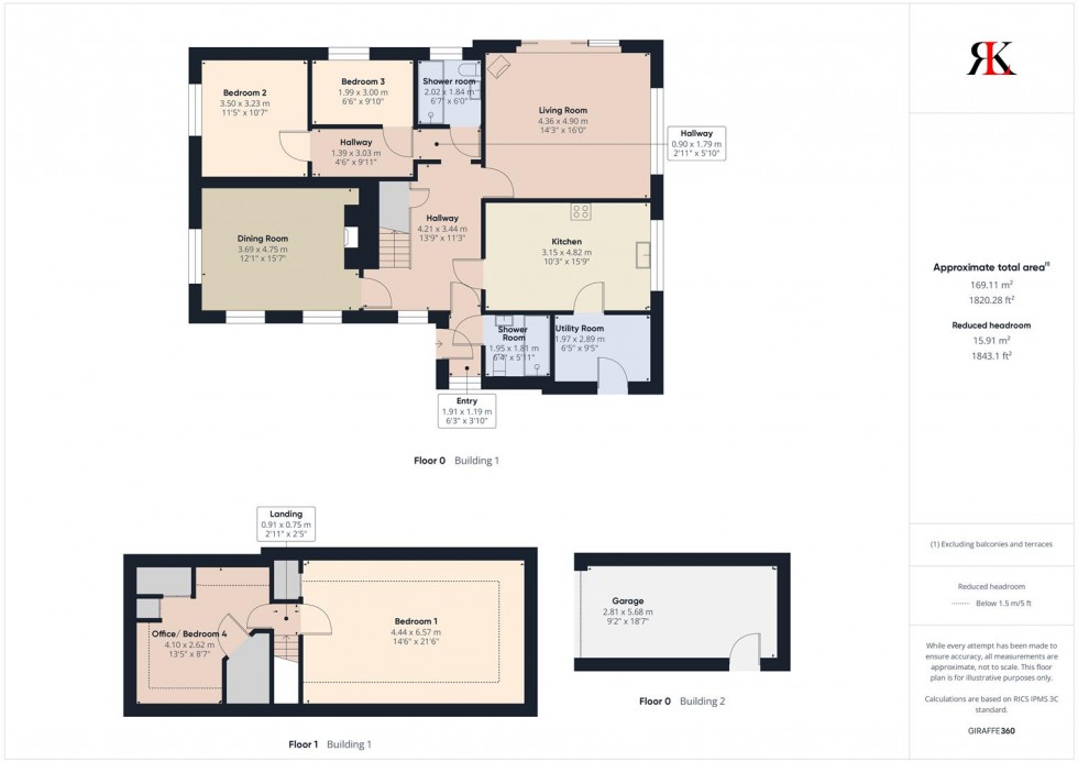 Floorplan for Killarney, Plas Y Fron, Fishguard