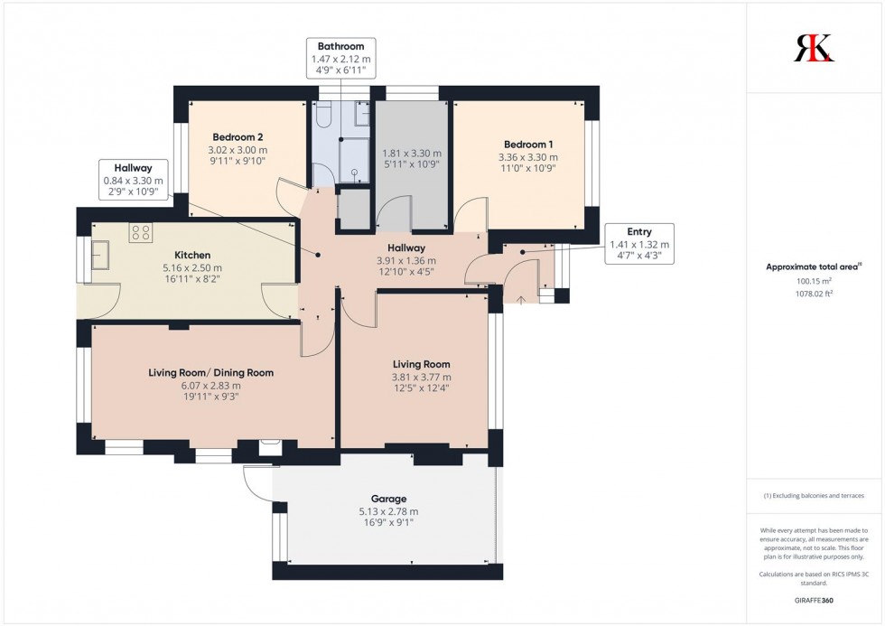 Floorplan for 108 Scarrowscant Lane, Haverfordwest