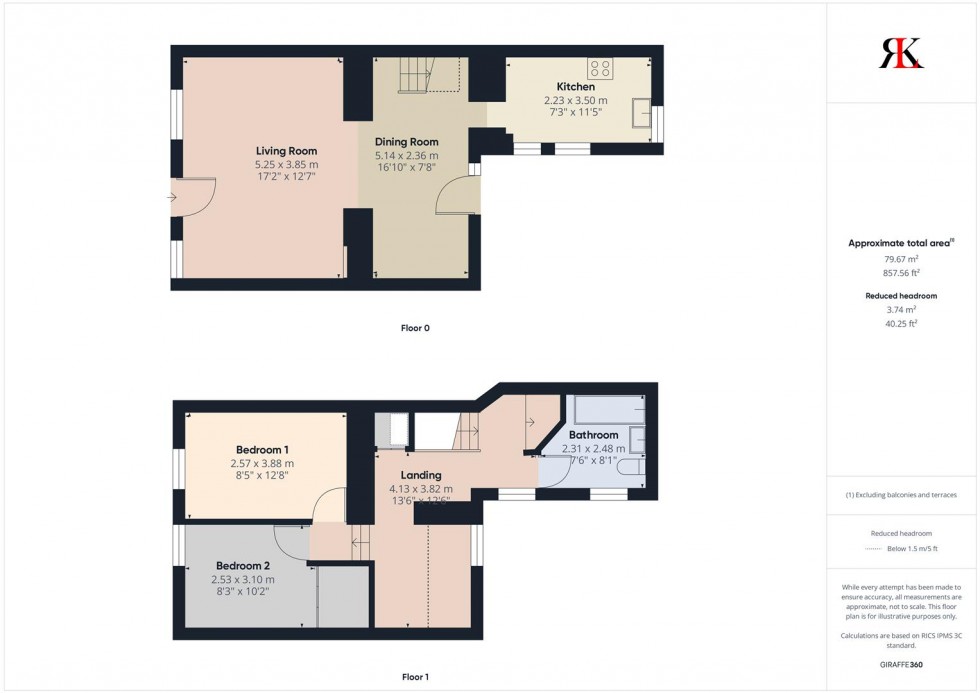 Floorplan for 81 Dew Street, Haverfordwest