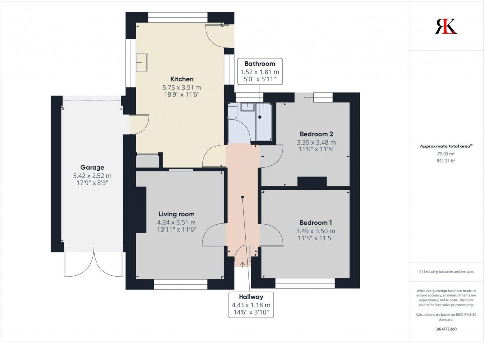 Floorplan for Belmont, Fishguard Road, Haverfordwest