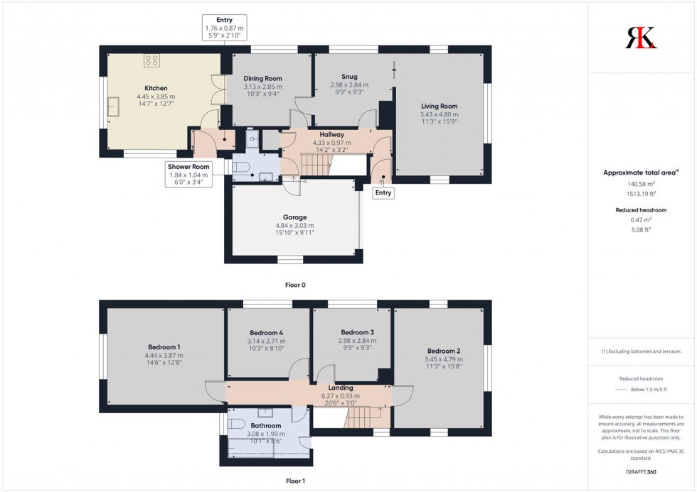 Floorplan for 63 Pembroke Road, Haverfordwest