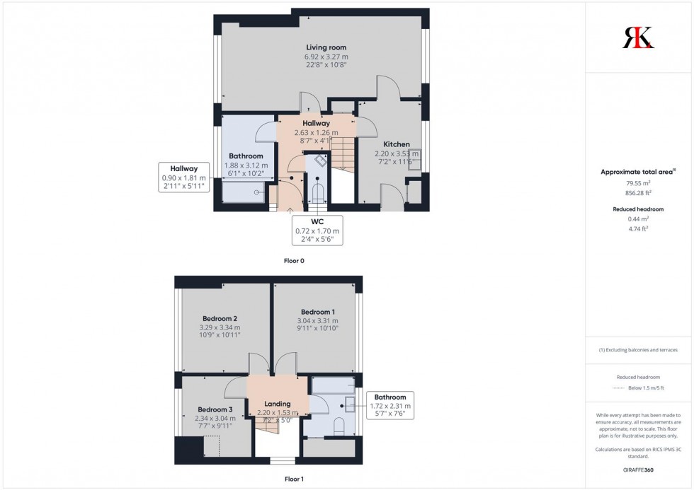 Floorplan for 3 Greenhill Crescent, Haverfordwest