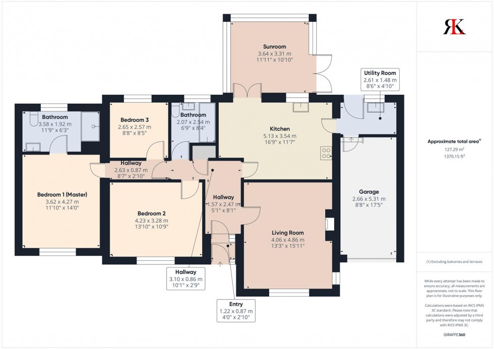 Floorplan for 16 Kilvelgy Park, Kilgetty